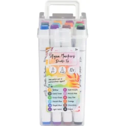 Overig Knutselen>Twinmarkers Elementair Aqua Markers