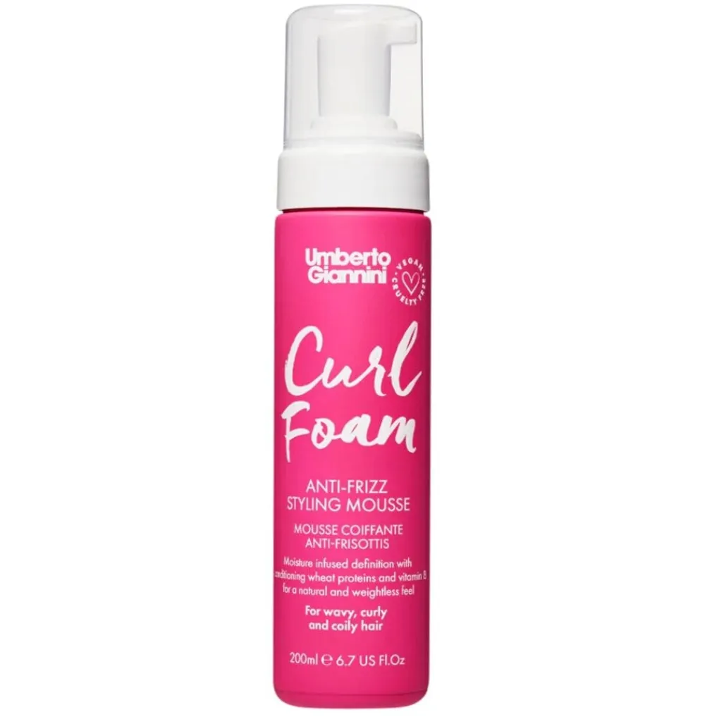 Umberto Giannini Haarmousse>Mousse Curl Foam Anti-Frizz
