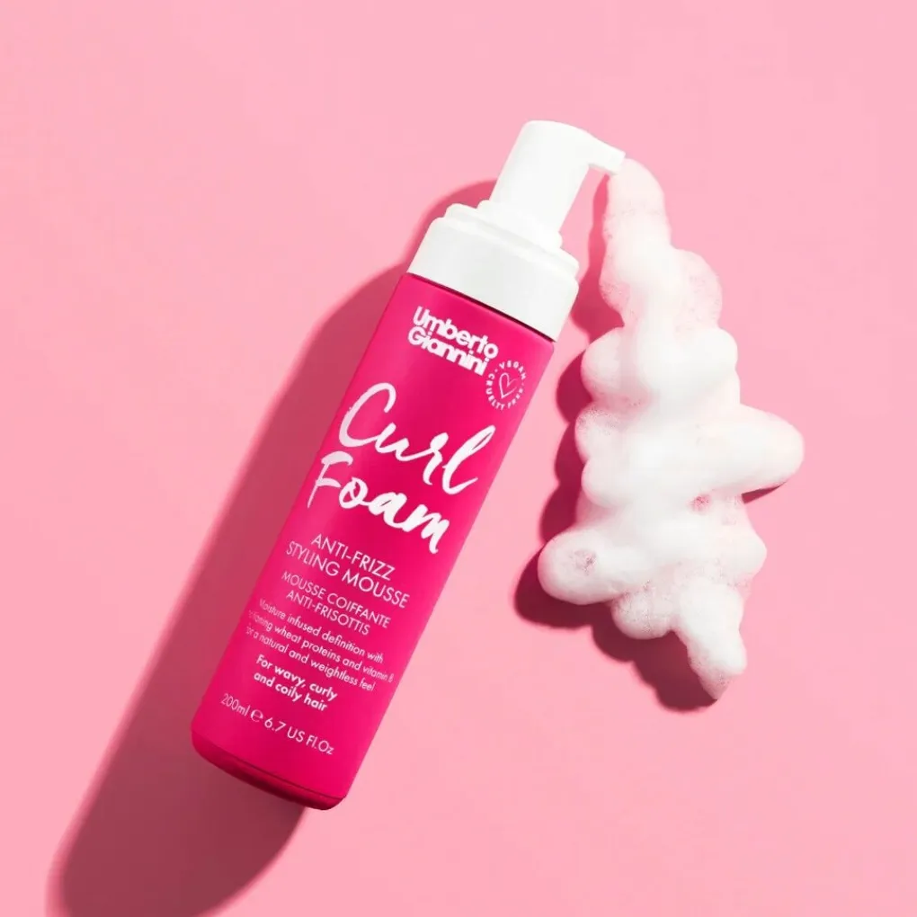 Umberto Giannini Haarmousse>Mousse Curl Foam Anti-Frizz