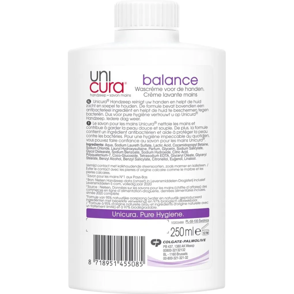 Unicura Handzeep|Handzeep Navulling>Balance Handzeep Navulling
