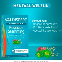 Valdispert Natuurlijke Supplementen|Rust En Ontspanning>Mentaal Welzijn Positieve Stemming Dragees