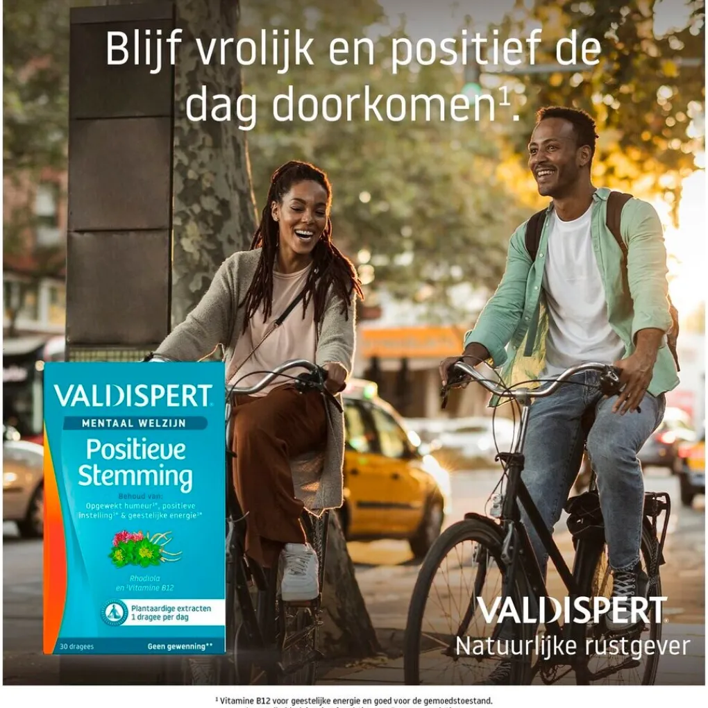 Valdispert Natuurlijke Supplementen|Rust En Ontspanning>Mentaal Welzijn Positieve Stemming Dragees