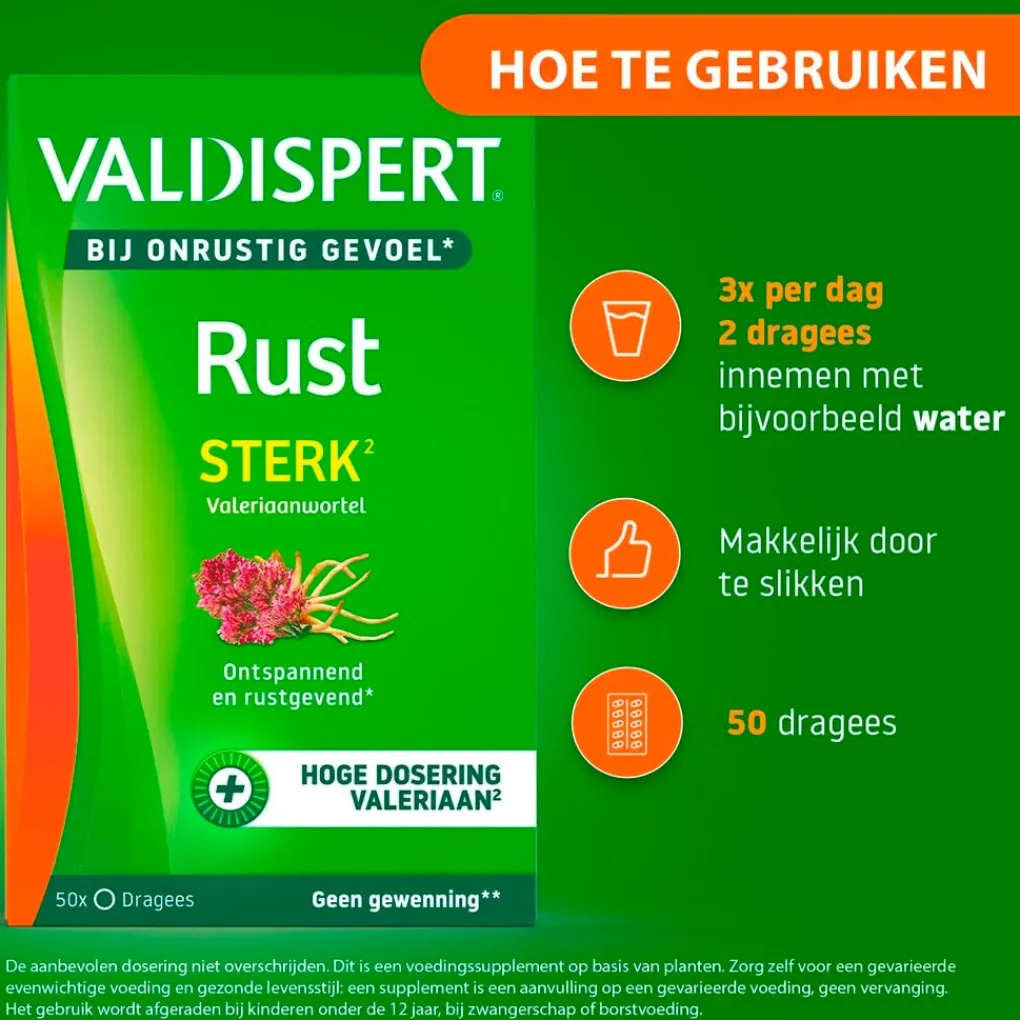 Valdispert Rust En Ontspanning>Rust Sterk Dragees