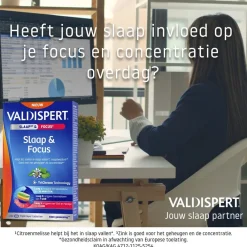 Valdispert Natuurlijke Supplementen|Rust En Ontspanning>Slaap & Focus Tabletten