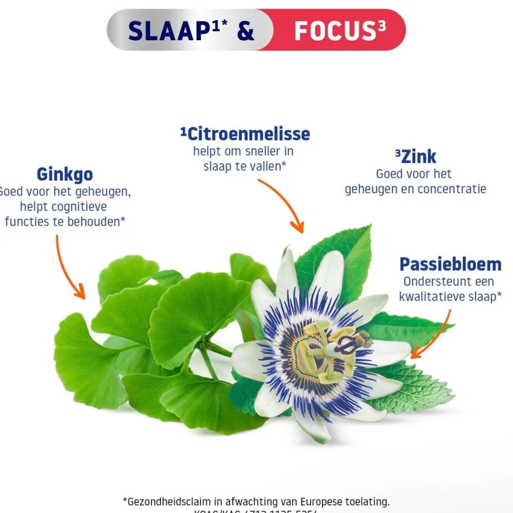 Valdispert Natuurlijke Supplementen|Rust En Ontspanning>Slaap & Focus Tabletten