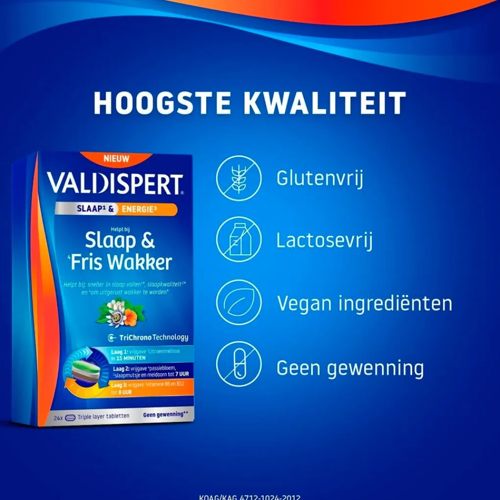 Valdispert Rust En Ontspanning>Slaap & Fris Wakker Triple Layer Tabletten