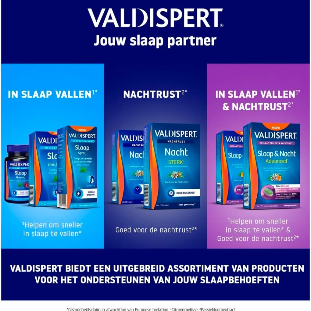 Valdispert Natuurlijke Supplementen|Rust En Ontspanning>Slaap Gummies