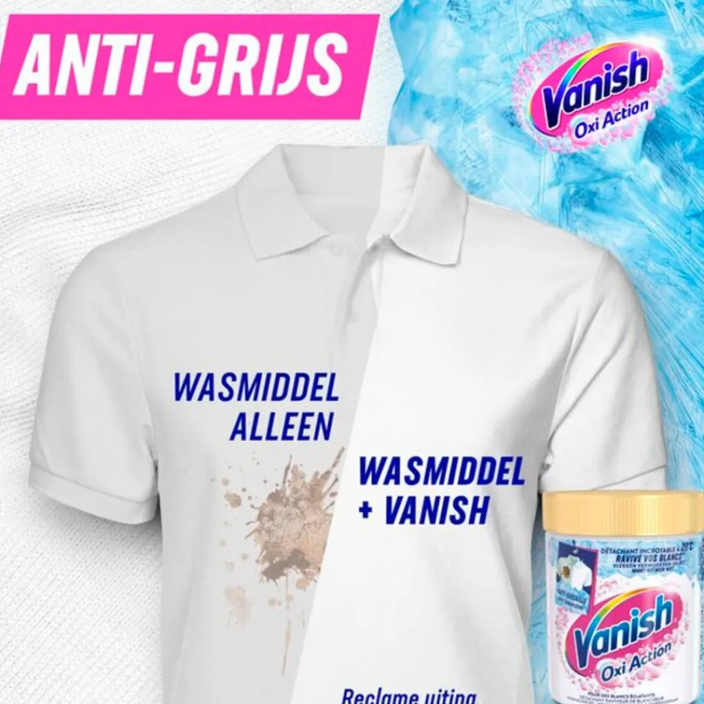 Vanish Vlekverwijderaars>Oxi Action Vlekverwijderaar Poeder