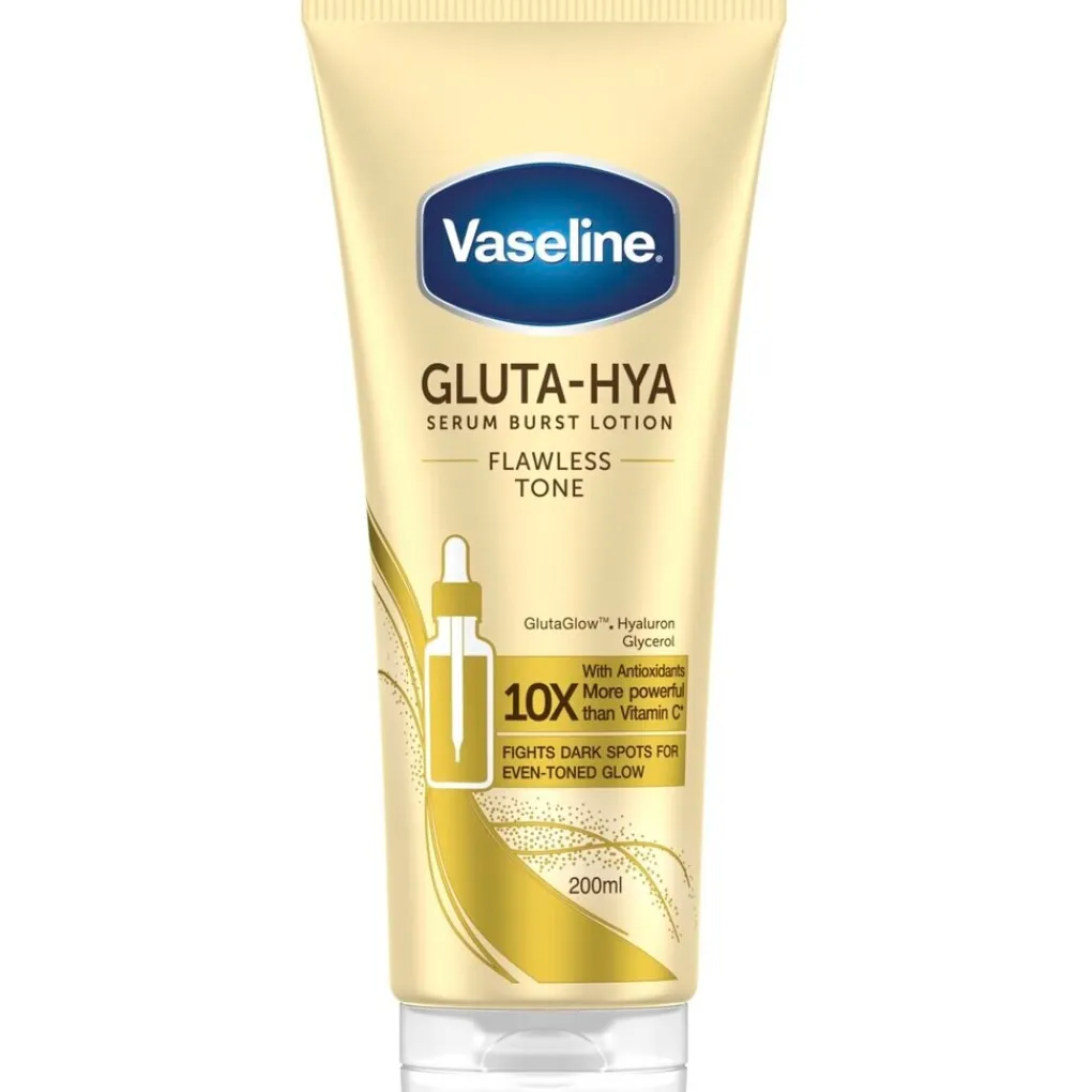 Vaseline Bodylotion>Gluta-Hya Flawless Tone Semi Burst Lotion