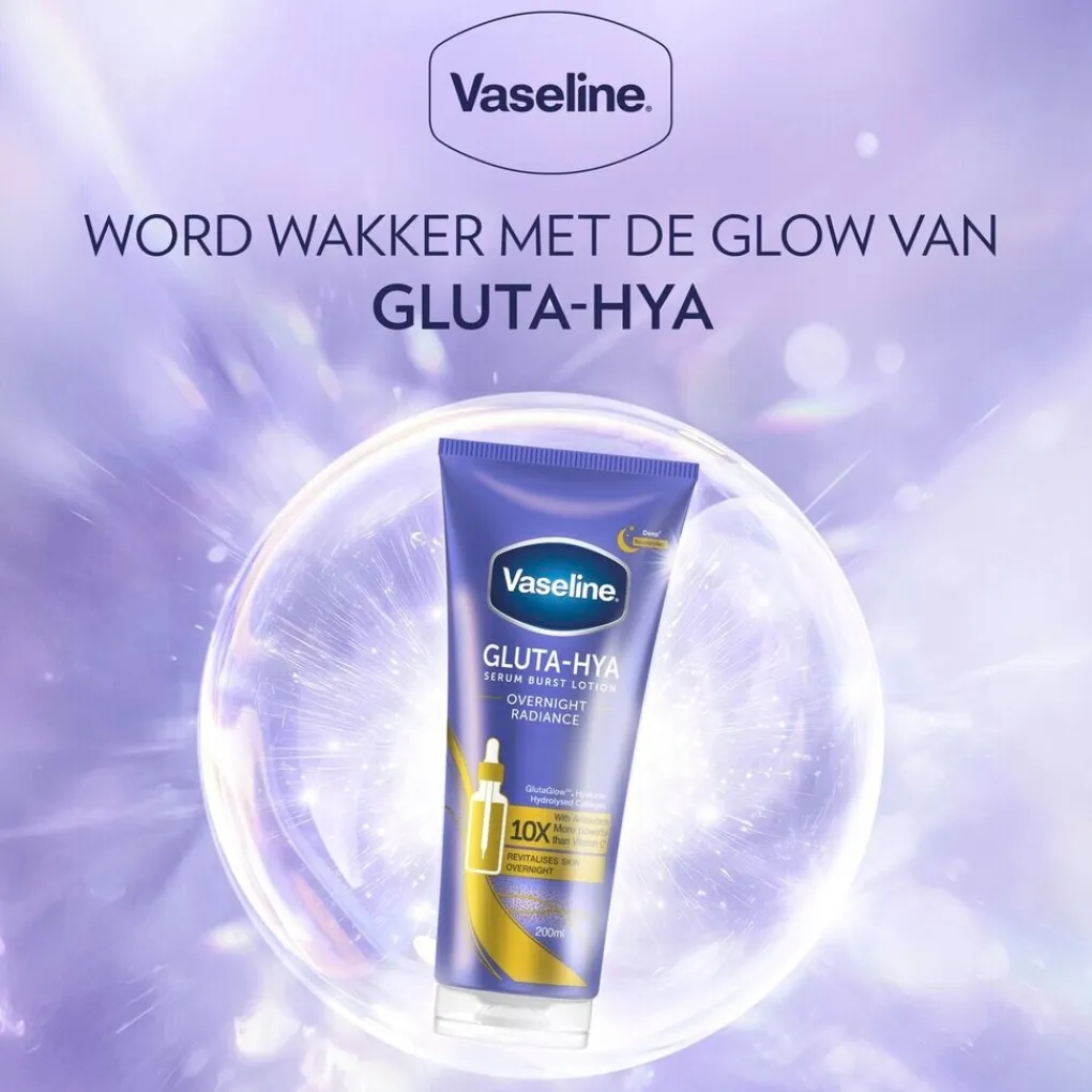 Vaseline Bodylotion>Gluta-Hya Overnight Radiance Serum Burst Lotion
