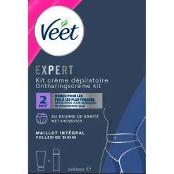 Heren Veet Ontharingscreme, Wax En Hars>Expert Ontharingscrème Kit voor je Bikinilijn