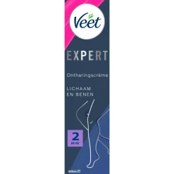 Heren Veet Ontharingscreme, Wax En Hars>Expert Ontharingscrème voor Lichaam en Benen