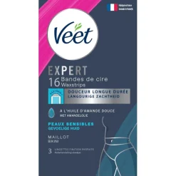 Heren Veet Ontharingscreme, Wax En Hars>Expert Waxstrips voor je Bikinilijn