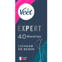 Heren Veet Ontharingscreme, Wax En Hars>Expert Waxstrips voor Lichaam en Benen