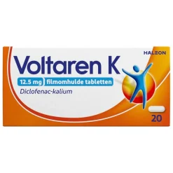 Voltaren Pijn>K 12,5mg Diclofenac-Kalium Filmomhulde Tabletten