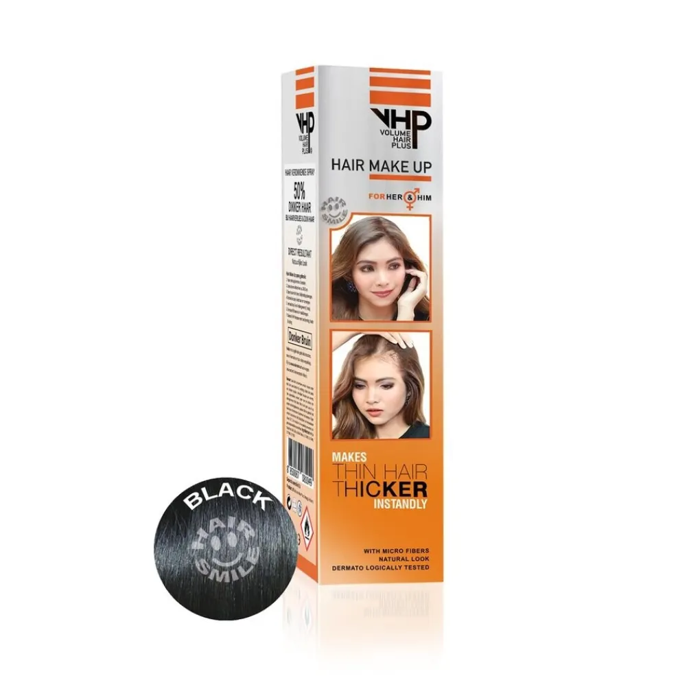 Volume hair Haarlak|Haarverf>Plus Zwart Verdikkende Hairspray