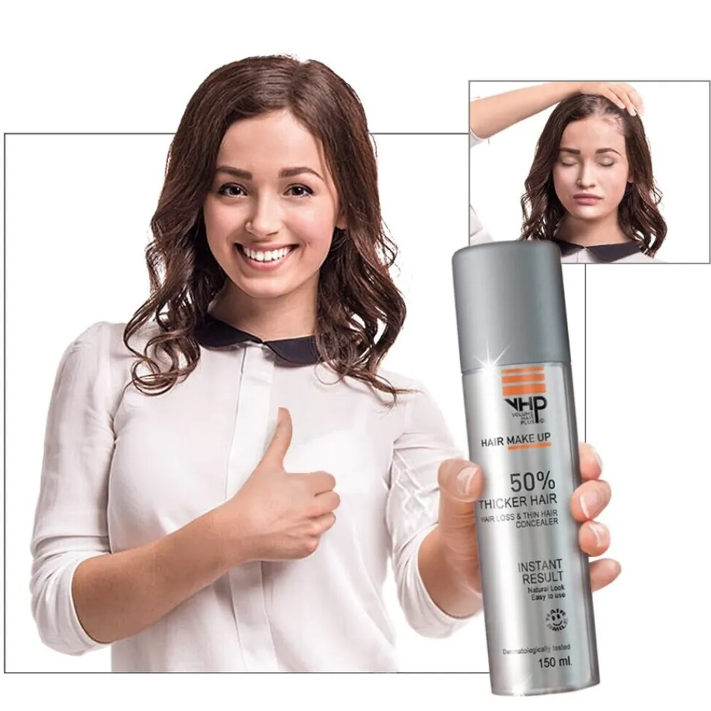 Volume hair Haarlak|Haarverf>Plus Zwart Verdikkende Hairspray