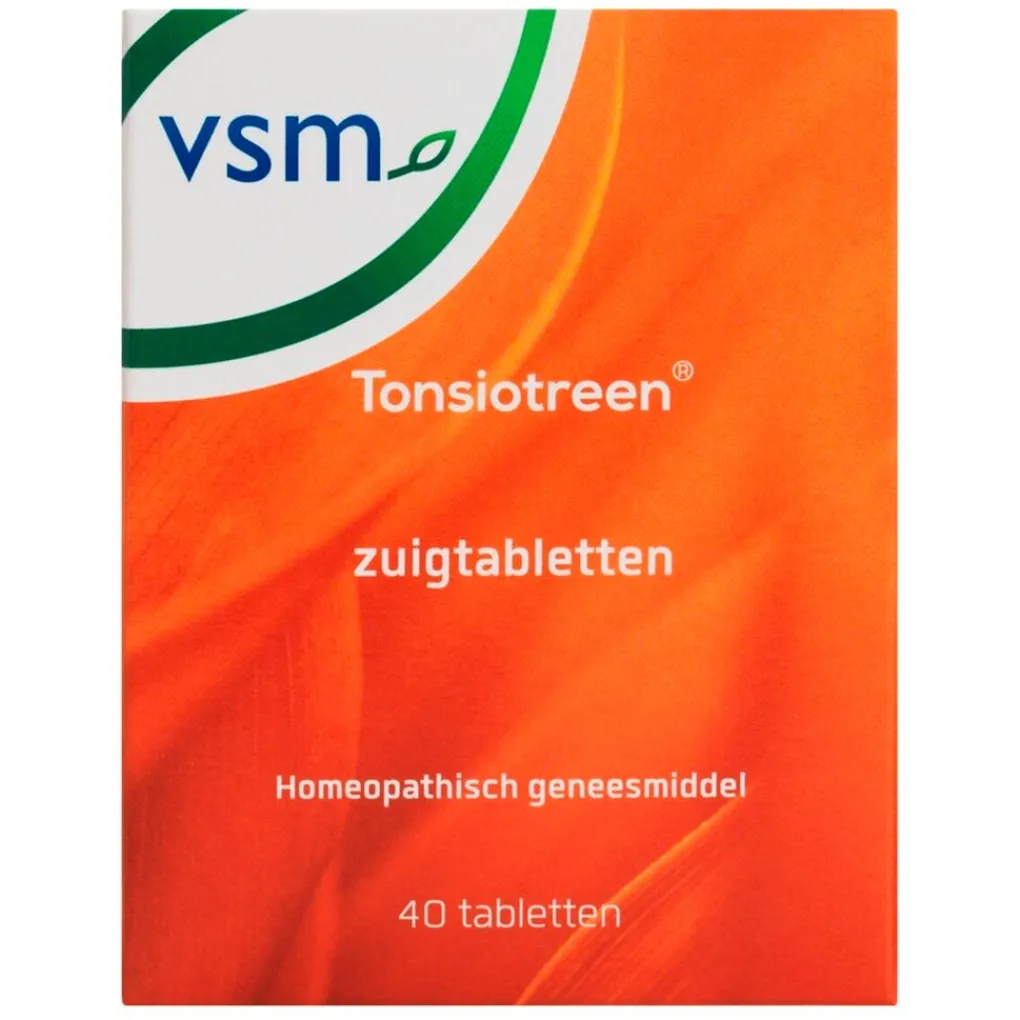 VSM Natuurlijke Zelfzorgmiddelen>Tonsiotreen Zuigtabletten