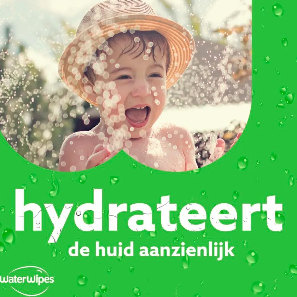 Waterwipes Billendoekjes>Hydrating Clean Babydoekjes