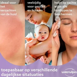 Waterwipes Billendoekjes>Soothing Clean Babydoekjes