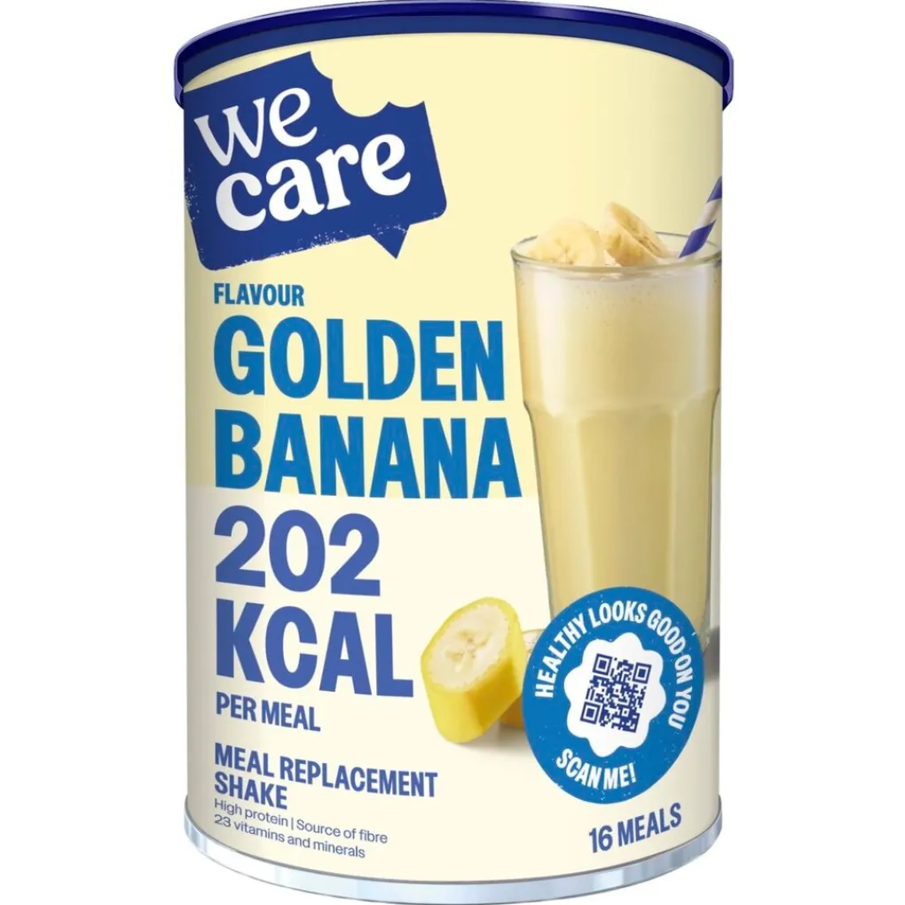 WeCare Maaltijdvervangers>Golden Banana Meal Replacement Shake