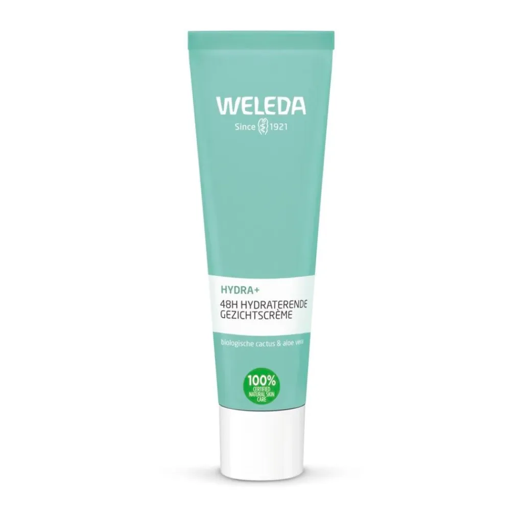 Weleda Dagcreme>Hydra+ 48H Hydraterende Gezichtscrème