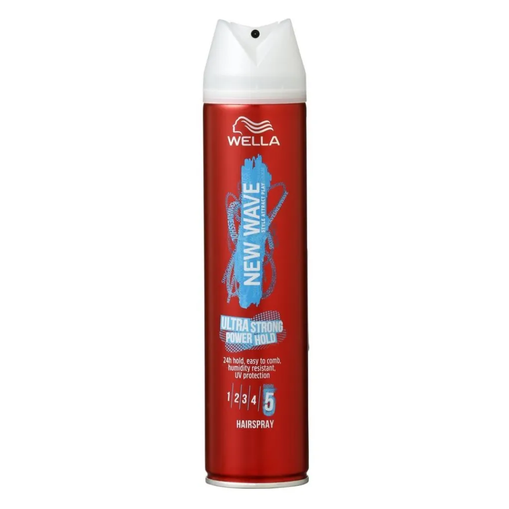 Wella New Wave Haarlak>Ultra Strong Power Hold Haarspray