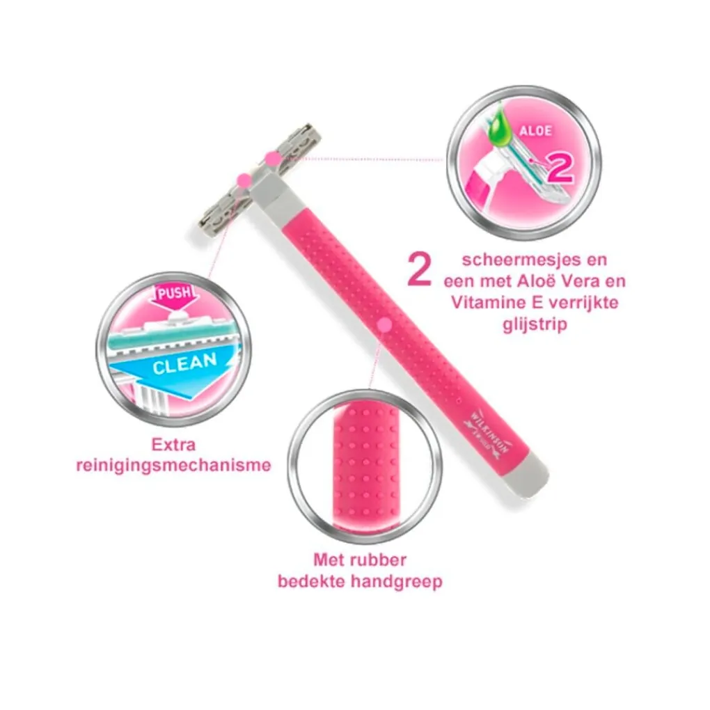 Heren Wilkinson Sword Scheermesjes>Extra 2 Beauty Wegwerpscheermesjes