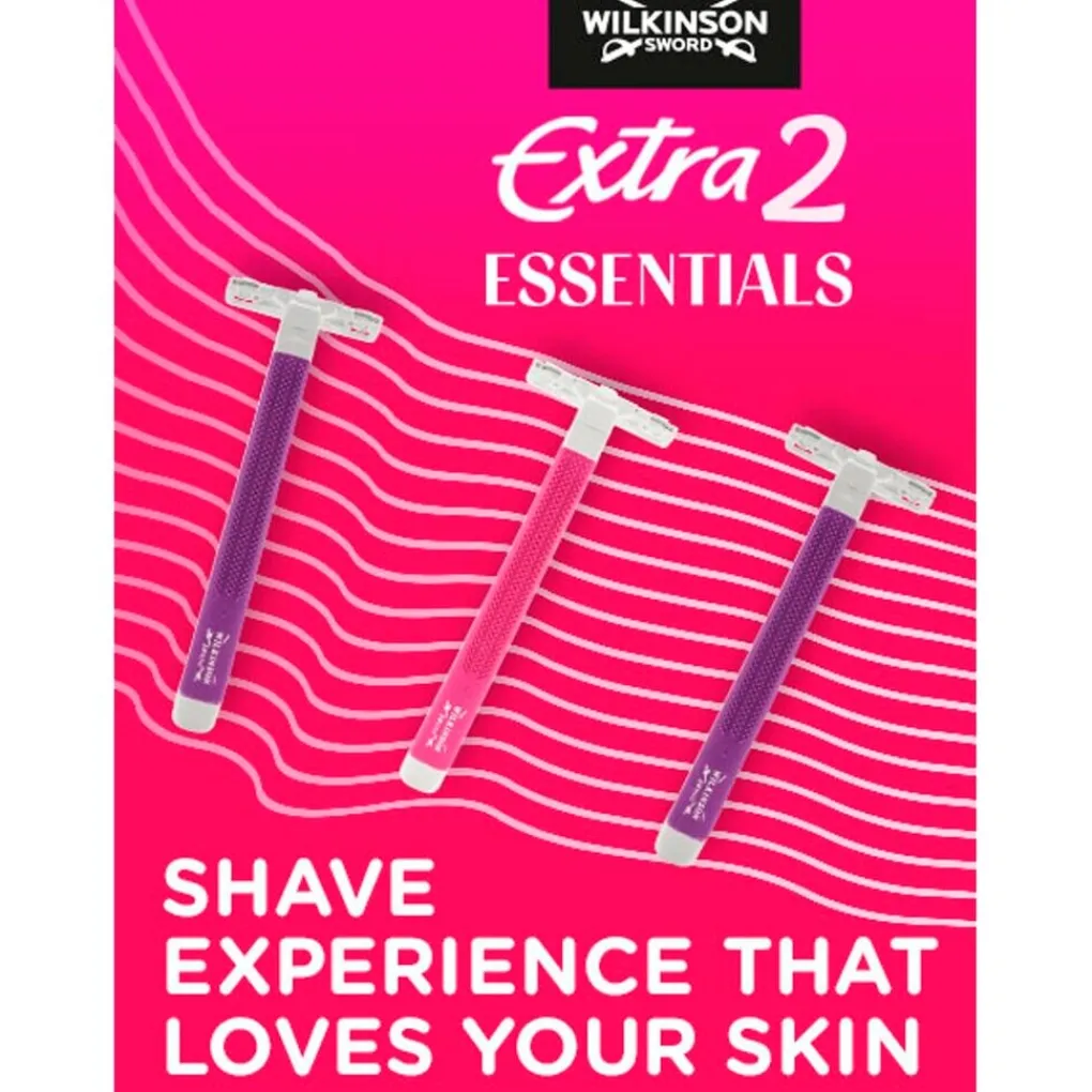 Heren Wilkinson Sword Scheermesjes>Extra 2 Beauty Wegwerpscheermesjes