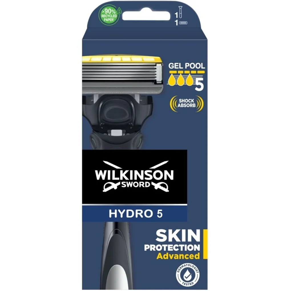 Heren Wilkinson Sword Scheerapparaten>Hydro5 Skin Protection Advanced Scheersysteem