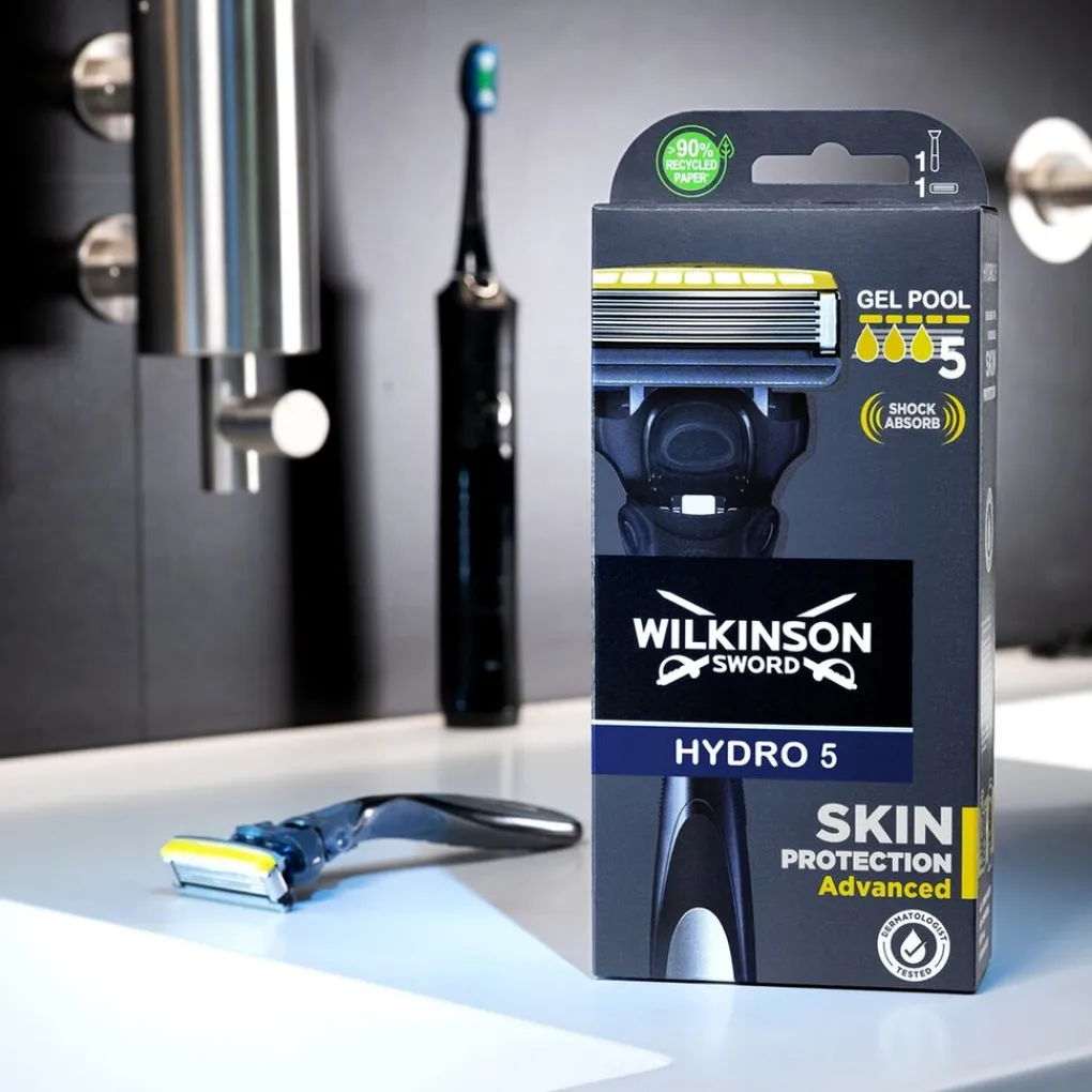 Heren Wilkinson Sword Scheerapparaten>Hydro5 Skin Protection Advanced Scheersysteem