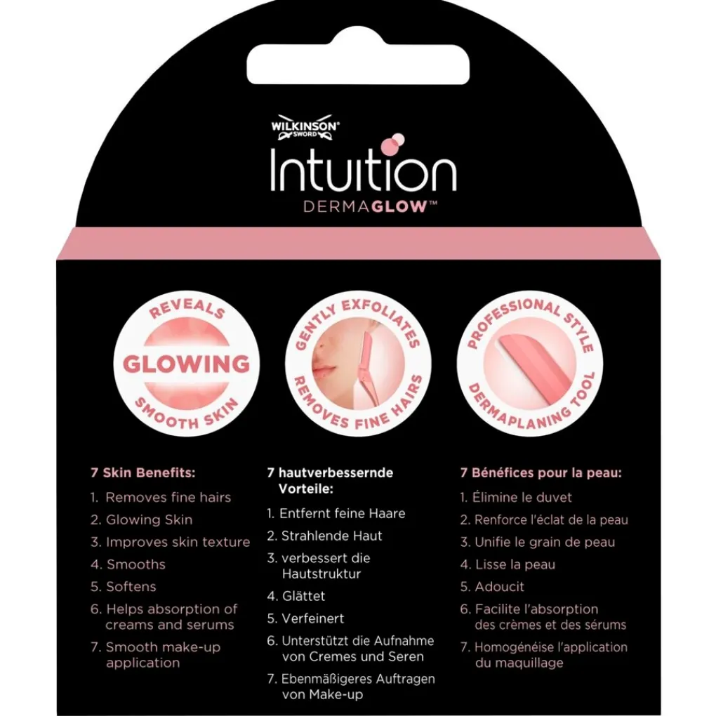Heren Wilkinson Sword Scheermesjes>Intuition Dermaglow Scheermesjes