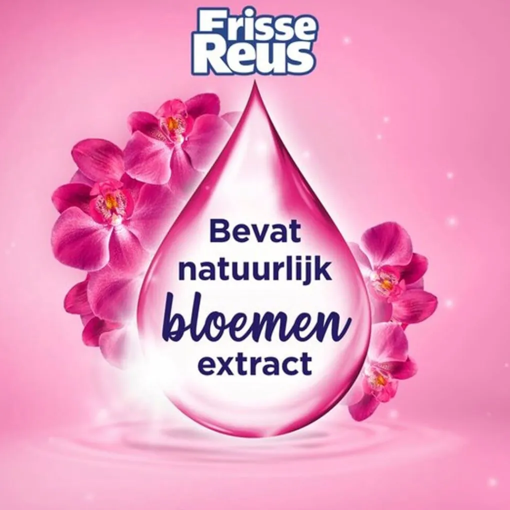 Witte Reus Wasmiddel>Frisse Reus Orchidee Bloemensensatie Vloeibaar Wasmiddel