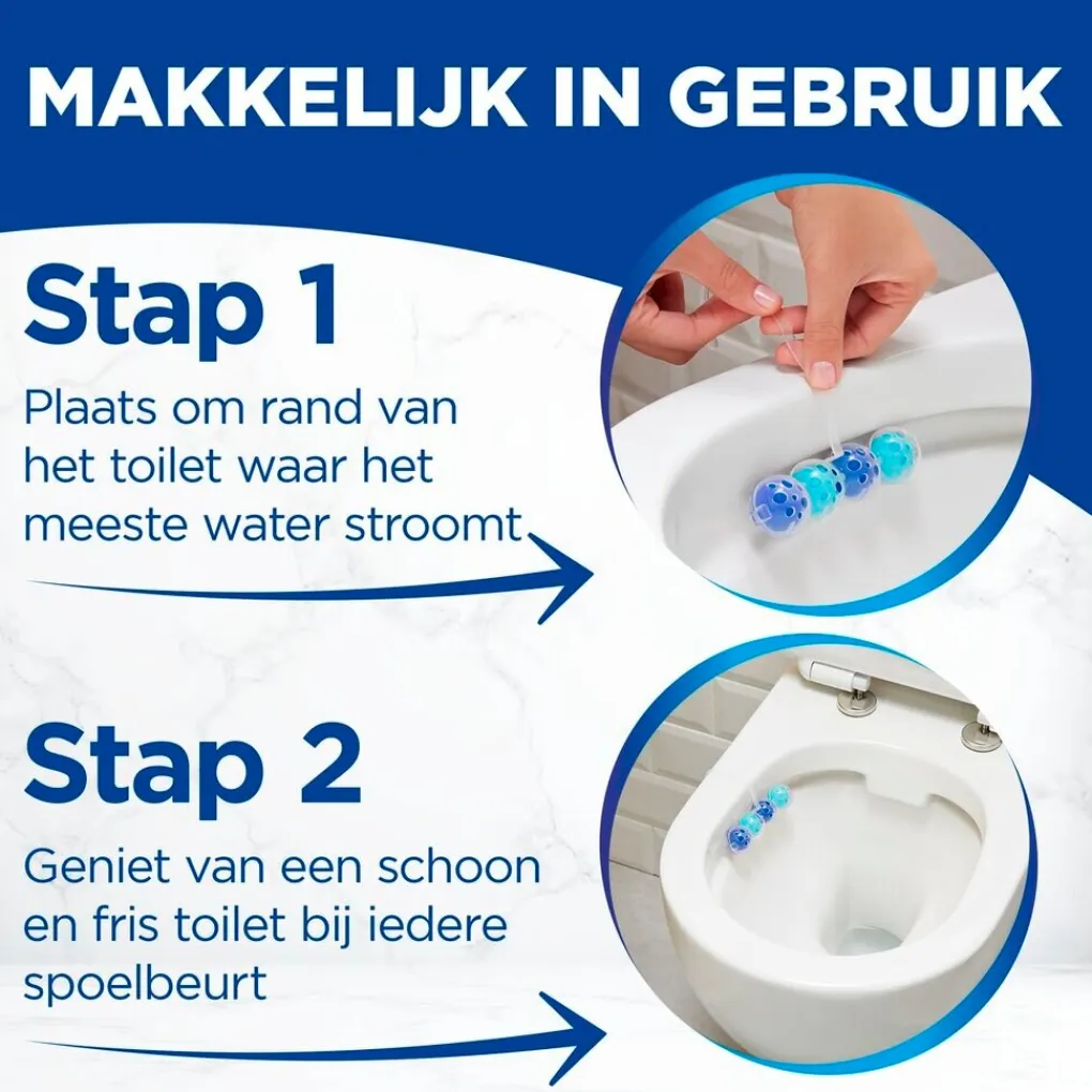 Witte Reus Toiletblokken>Kracht Actief Oceaan Toiletblok