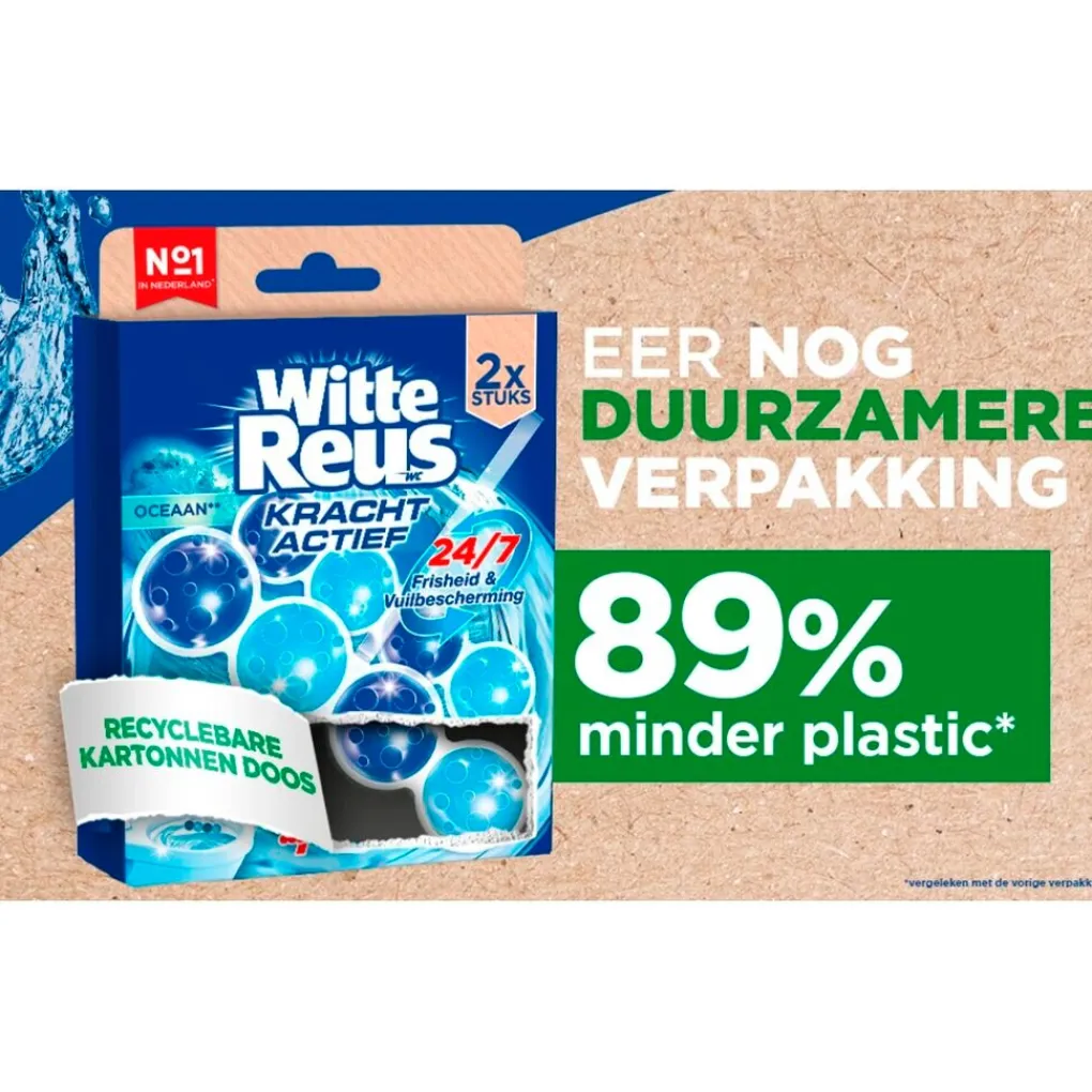 Witte Reus Toiletblokken>Kracht Actief Oceaan Toiletblok