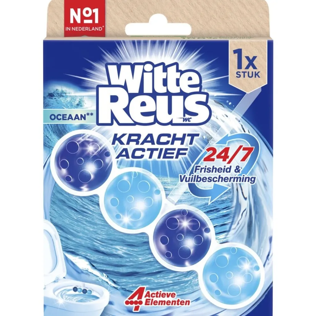 Witte Reus Toiletblokken>Kracht-Actief Oceaan Toiletblok