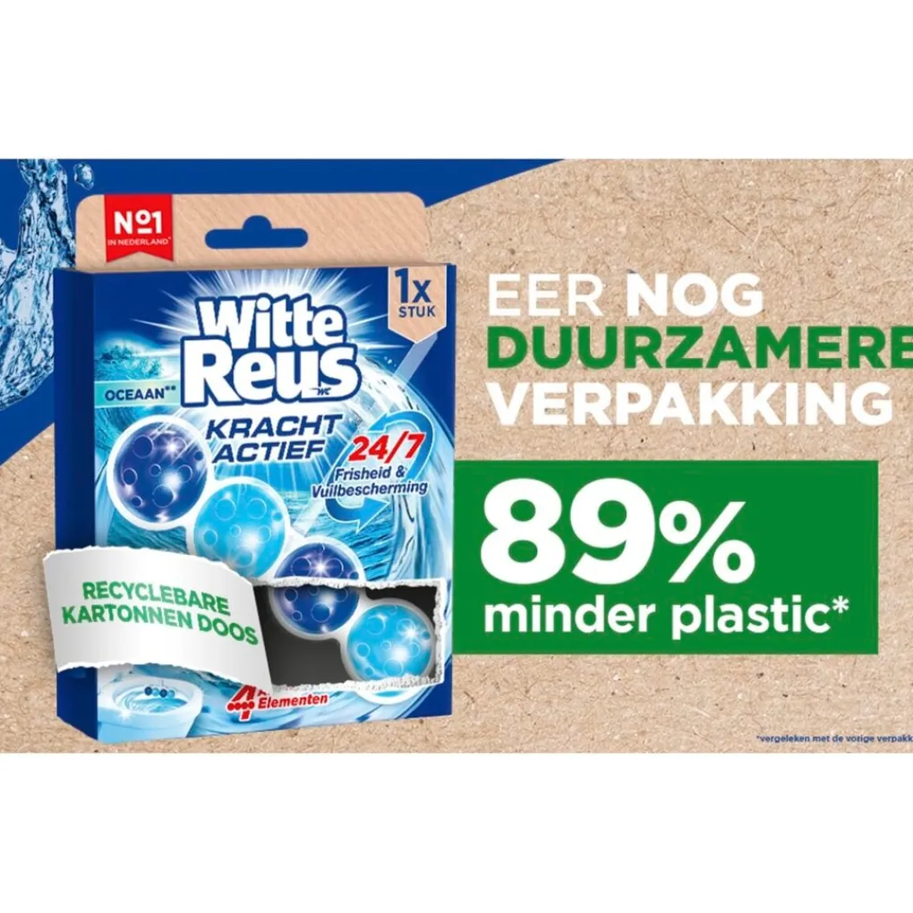Witte Reus Toiletblokken>Kracht-Actief Oceaan Toiletblok