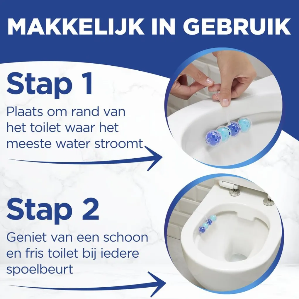 Witte Reus Toiletblokken>Kracht-Actief Oceaan Toiletblok
