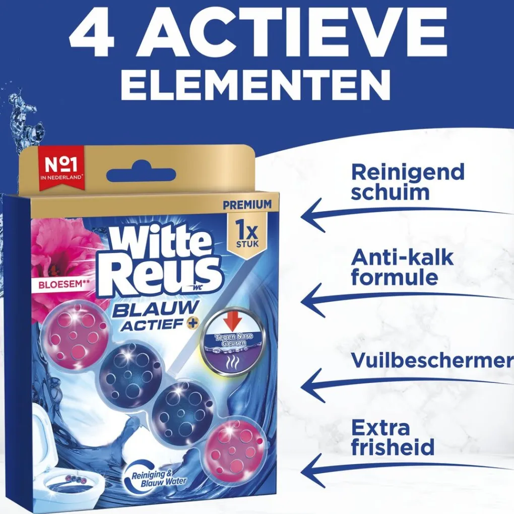 Witte Reus Toiletblokken>Limited Edition Bloesem Toiletblok