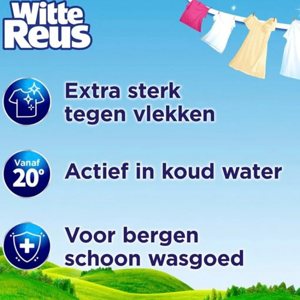 Witte Reus Wasmiddel>Witte Was Vloeibaar Wasmiddel