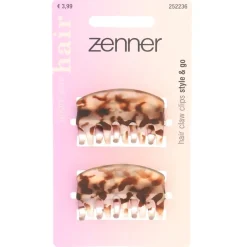 Zenner Haarklemmen>Haarklem met Panterprint