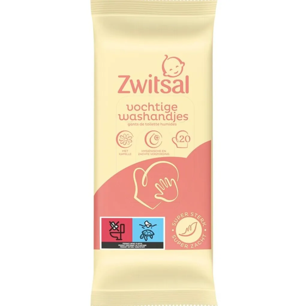 Zwitsal Billendoekjes|Baby Vochtige Washandjes>Goedemorgen Vochtige Washandjes
