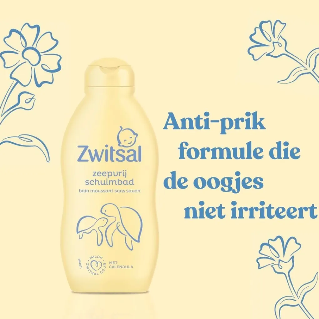 Zwitsal Baby Bad- En Doucheverzorging>Zeepvrij Schuimbad
